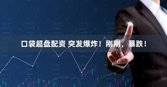 口袋超盘配资 突发爆炸！刚刚，暴跌！